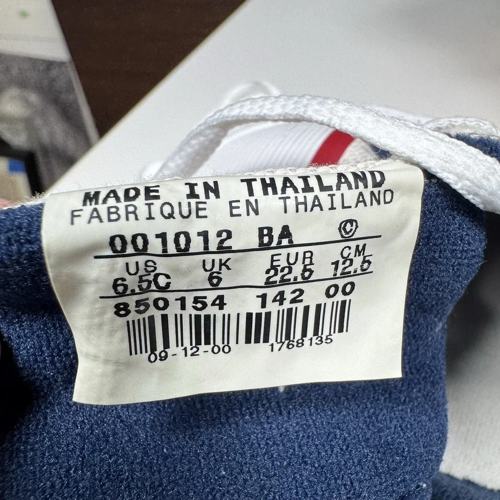 NEW Vintage 2000 Nike Baby Hermosa Canvas Shoes 6.5C Toddler 850154 142